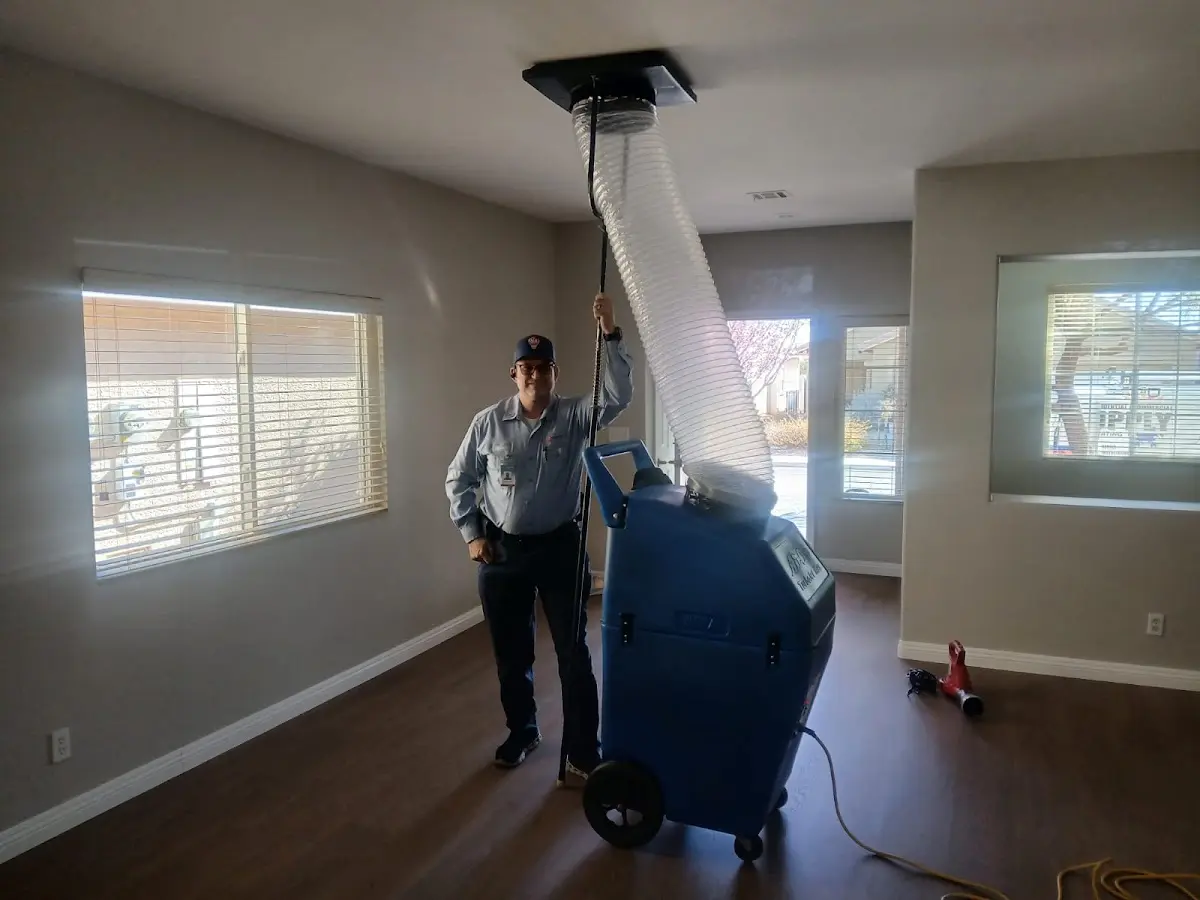 Professional Dryer Vent Cleaning work inside a Kahaluu home